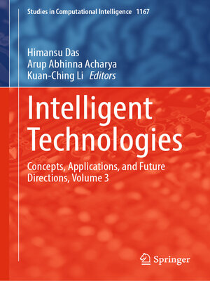 cover image of Intelligent Technologies
